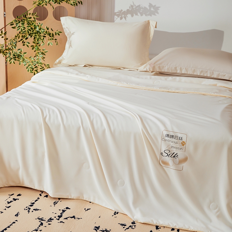 红豆  蚕丝滋养夏被绵绵云丝HD-XB250309