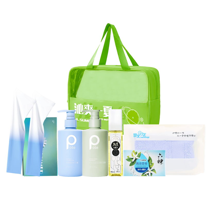 六神  柏缇龙虎清凉礼包