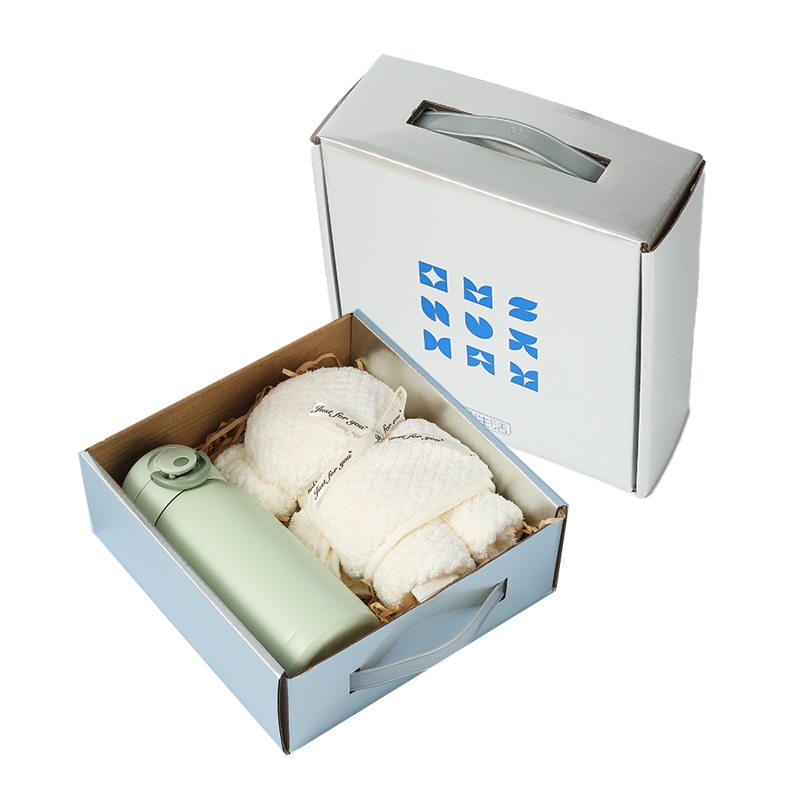 若生活  保温杯超细纤维毛巾礼盒套装23040