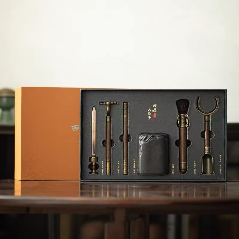 茗然说  西游六君子茶具配件套装CD001