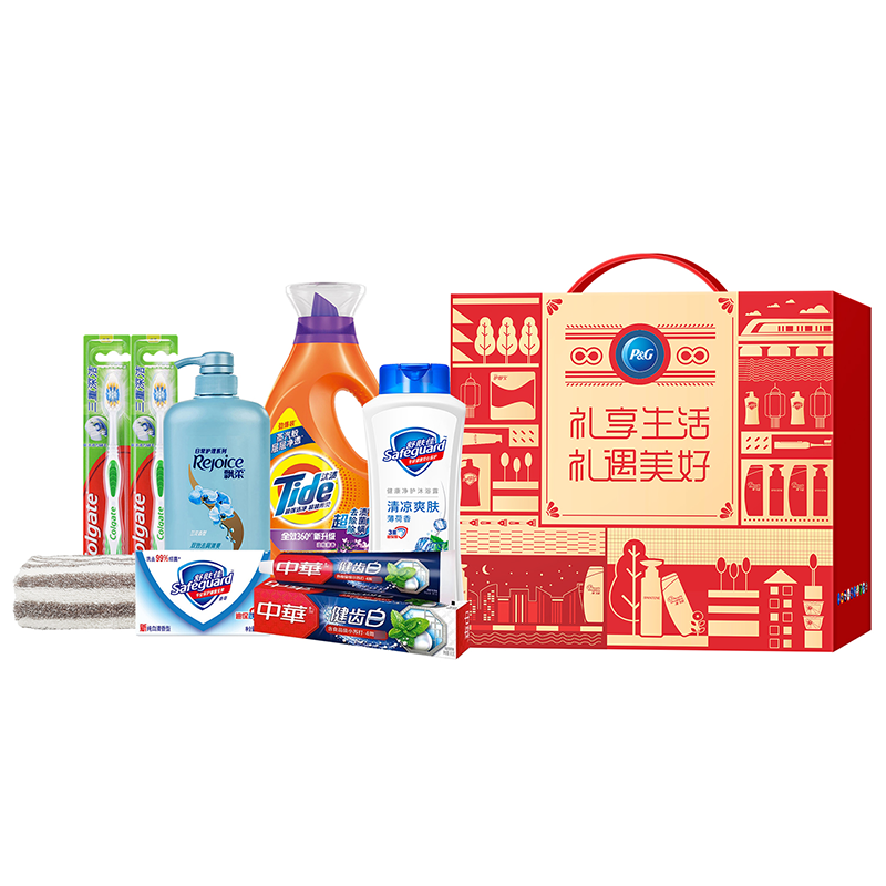 宝洁  缤纷祝福洗护套装D3