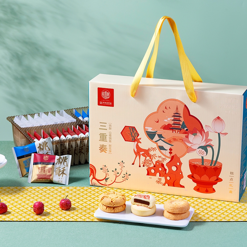 稻香村  糕点三重奏720g