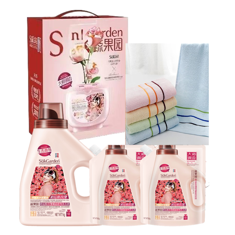 洁丽雅  蔬果园衣物清洁四件套SGY-A004