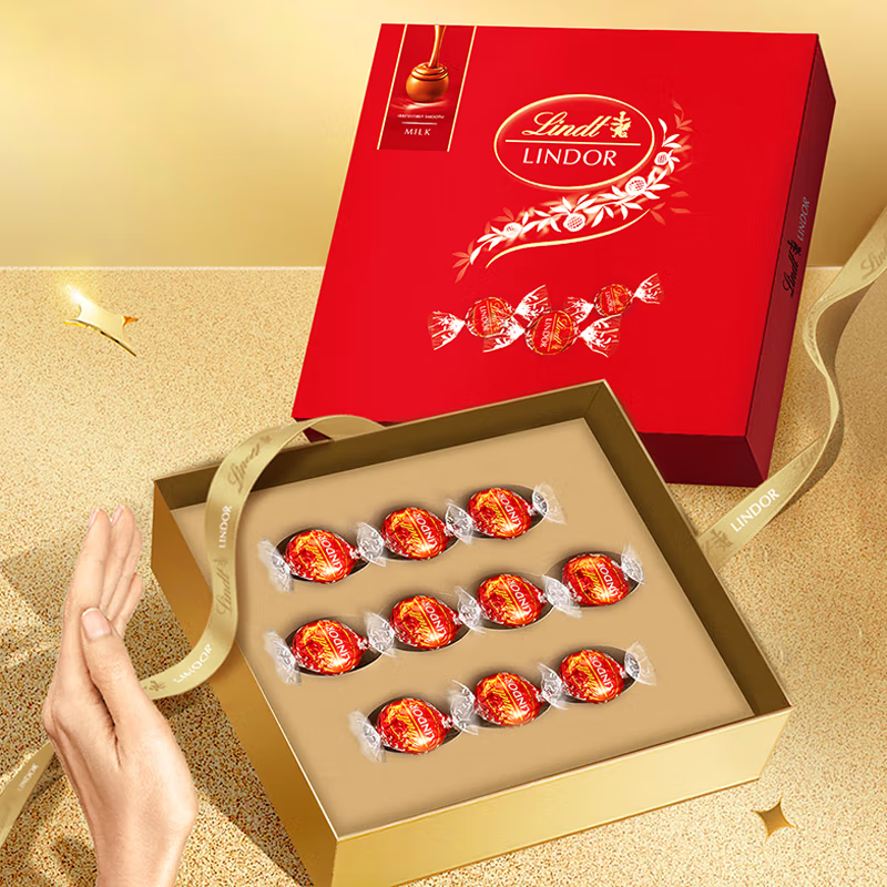 瑞士莲  软心牛奶巧克力10粒装