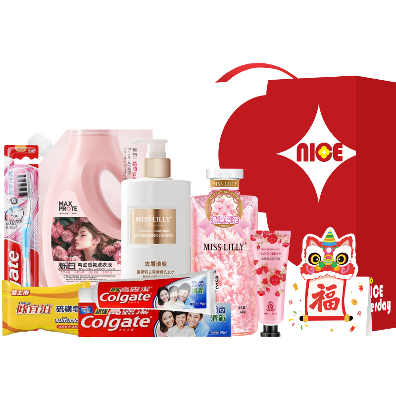 蜜斯莉  春韵清欢洗护洁净7件套GCXH-250906