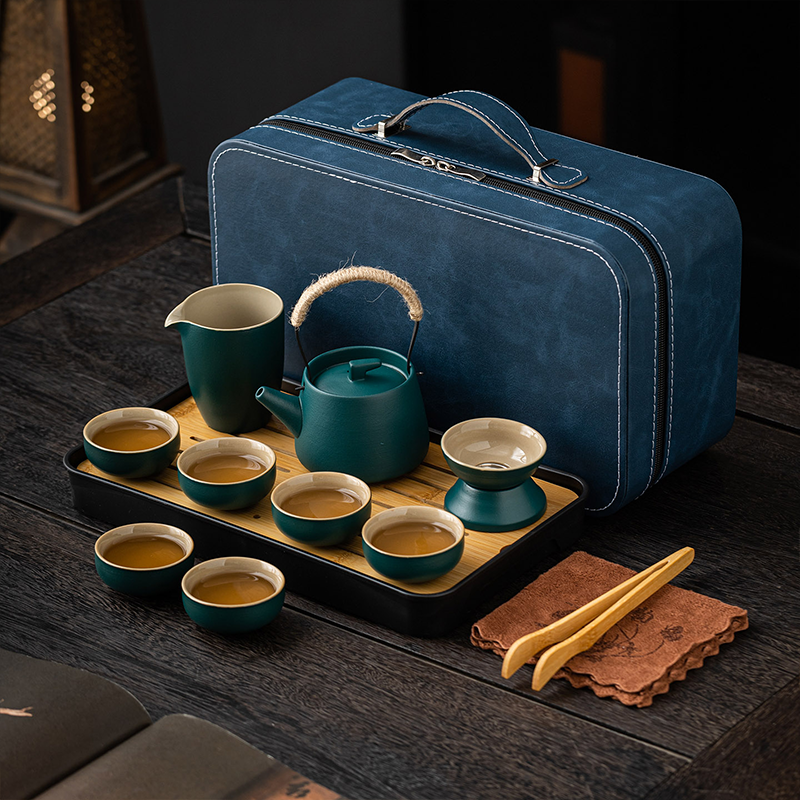 辞蕴  便携式旅行茶具套装家用户外茶具