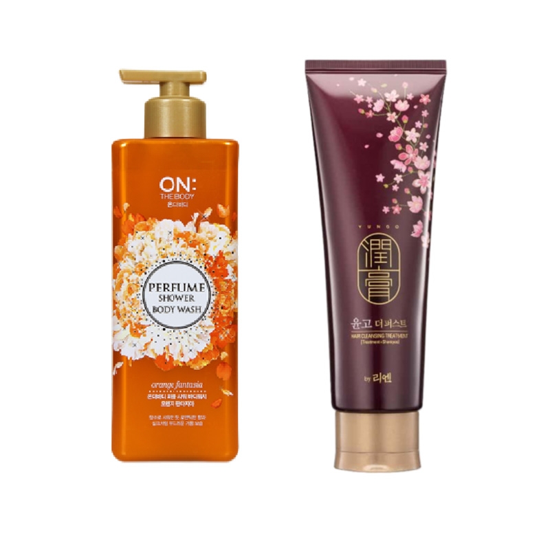 睿嫣  润膏洗发水香氛沐浴露组合套装