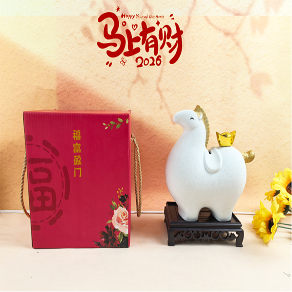 福礼e家  马上有钱摆设工艺品