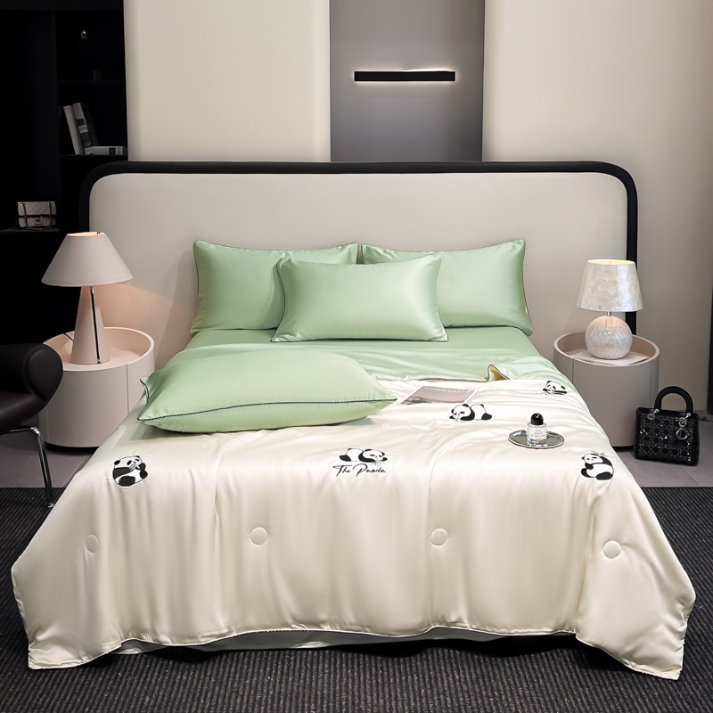 红豆  水洗真丝夏被四件套HD-XB250311