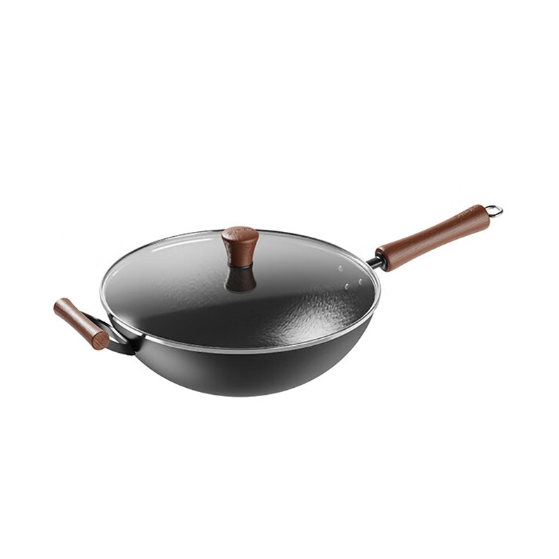 苏泊尔  34cm真不锈精铁炒锅HC34JT2