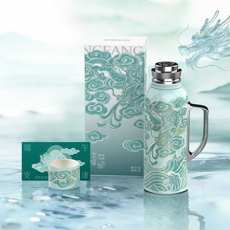 清朴堂  云水龙吟&middot;陶瓷内胆焖壶