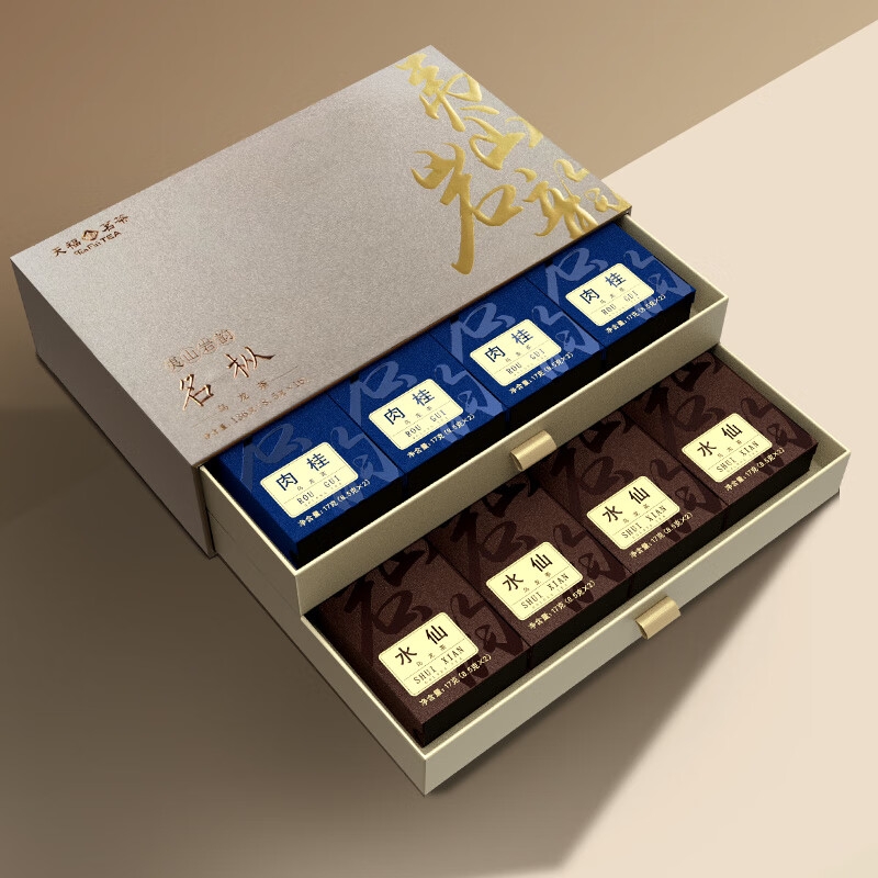 天福茗茶  组合茶叶夷山岩韵系列武夷岩茶