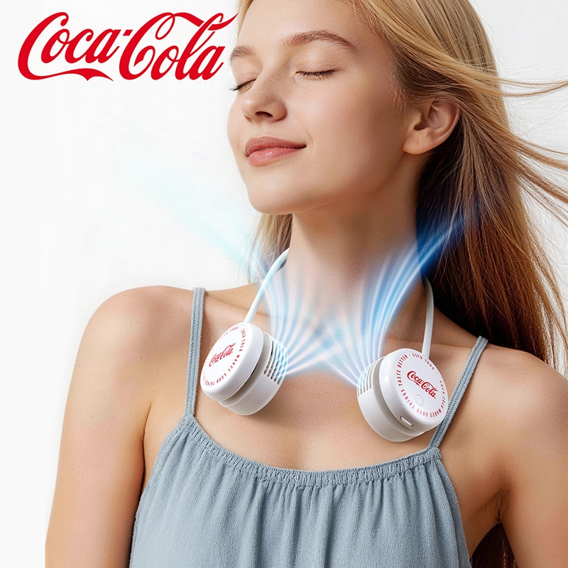 可口可乐  挂脖式便携风扇T85