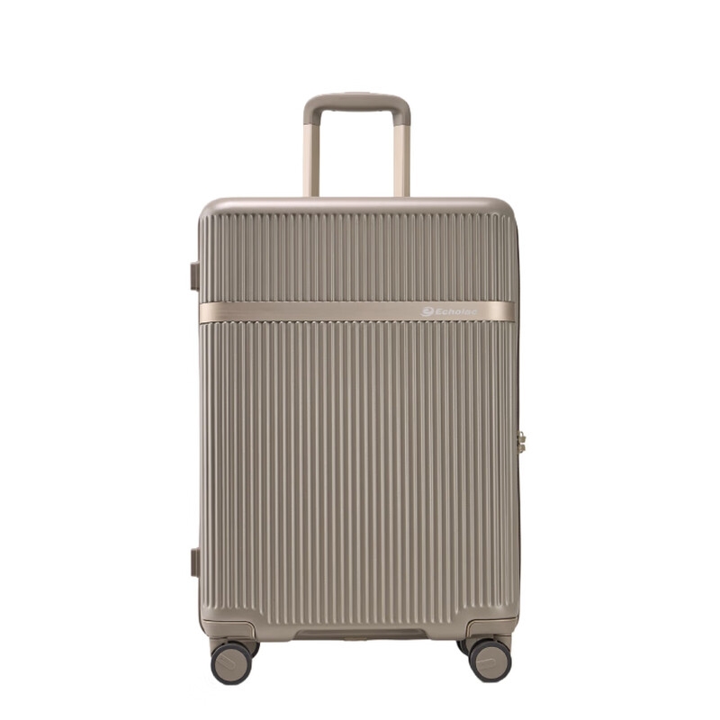 爱可乐  时尚拉杆箱奶茶色24寸PC253-T