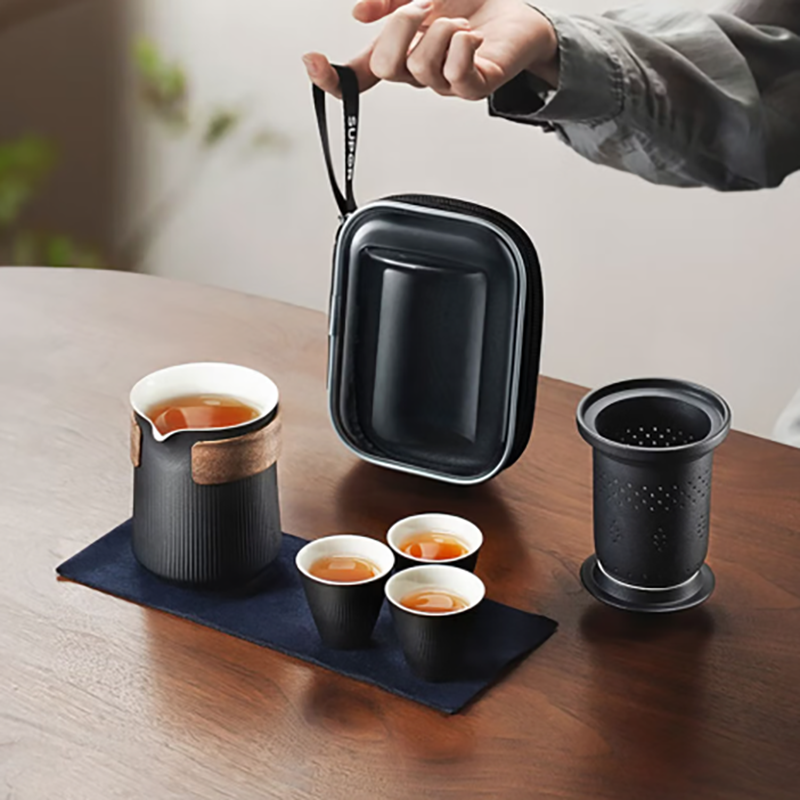 苏泊尔  泡茶壶便携旅行茶具套装TK24018E