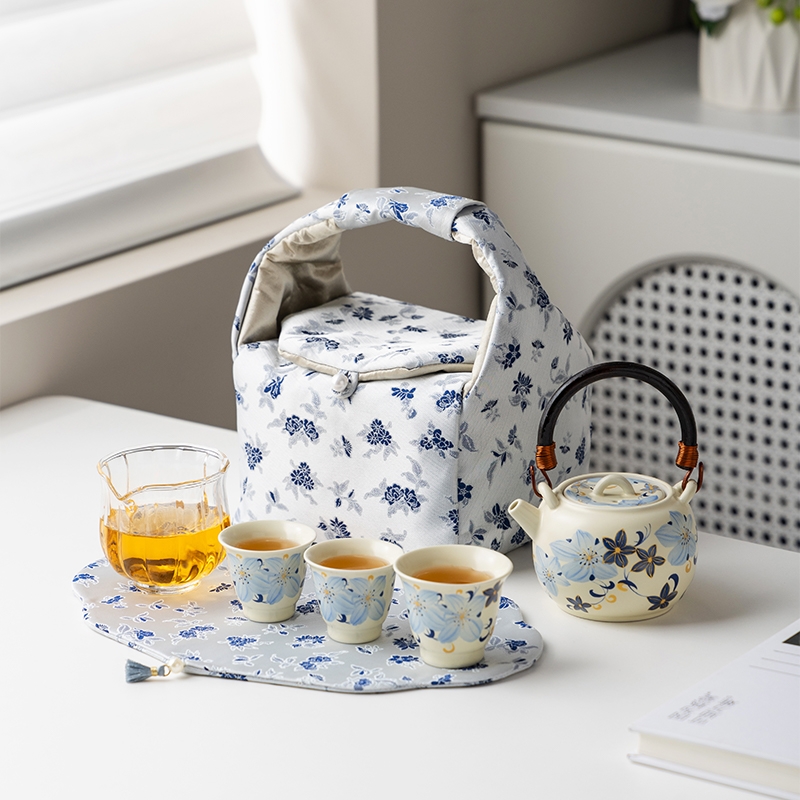 辞蕴  便携式旅行茶具快客杯套装