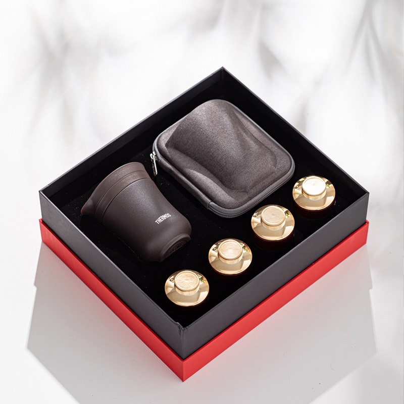 膳魔师  快客杯八马茶叶礼盒套装TCMUBM10