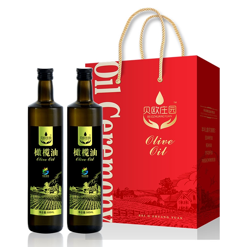 黄金树  特级初榨橄榄油礼500ml2瓶