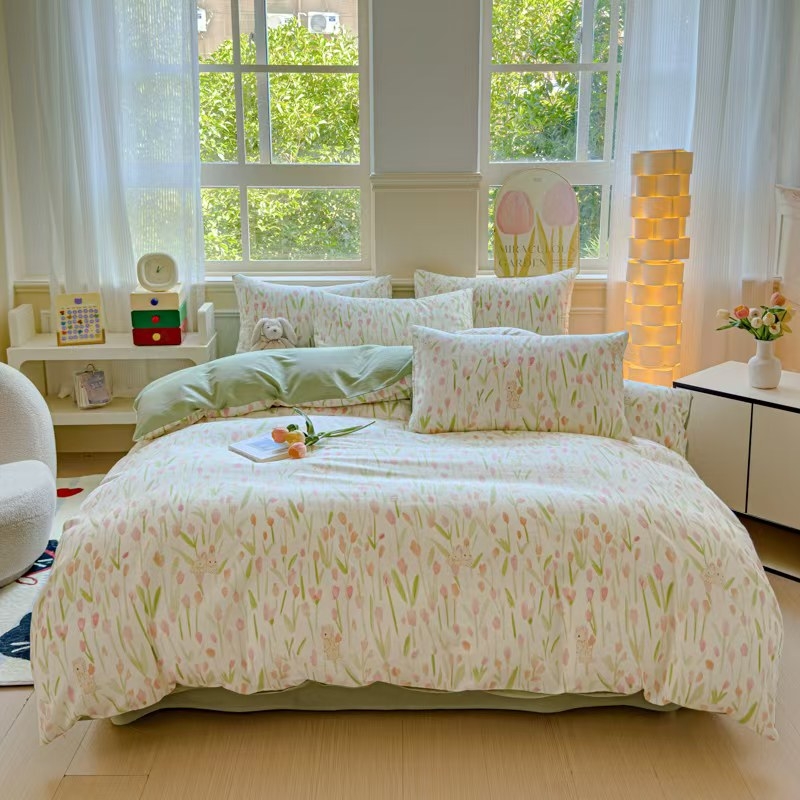 花花公子  新疆100%纯棉四件套北国之春PLAYBOY-172