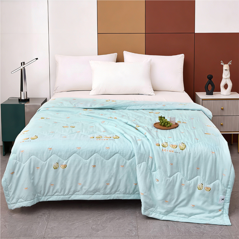 花花公子  冷感因子青柠被PB-26B201