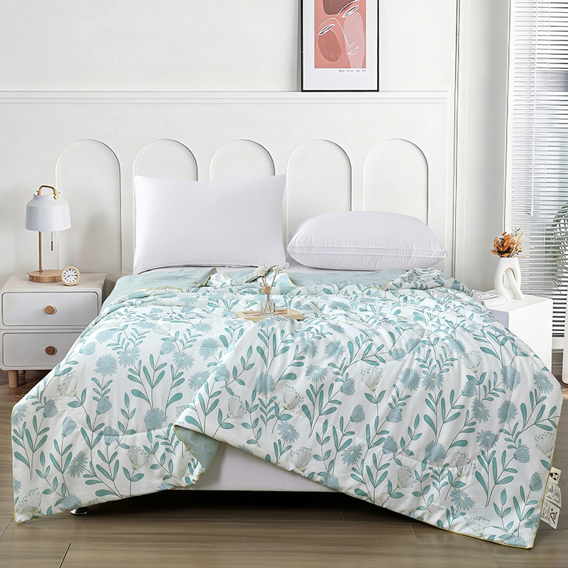 雅鹿  A类水洗双层纱抗菌被1.5米YLB2414