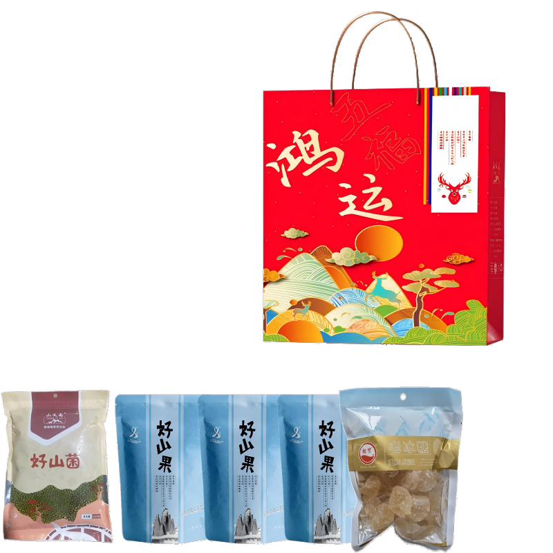 山义雨  绿豆柠檬冰糖清凉礼盒1790g