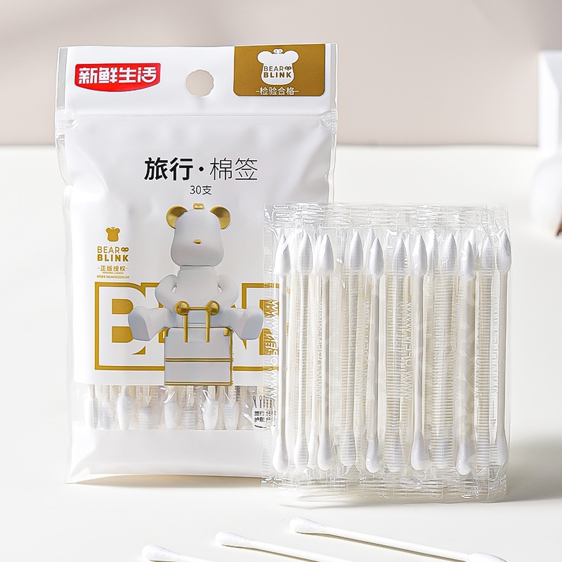 新鲜生活  旅行棉签*5包SH-7931-5