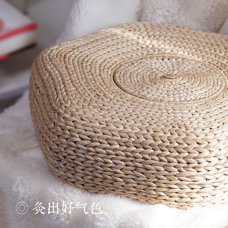 卓护  天然蒲草手工编织艾灸六角蒲团艾