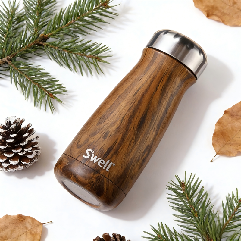 SWELL  柚木色口保温水瓶470ml