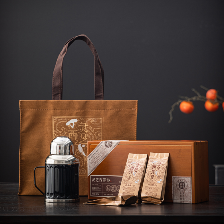 乐乐造礼  灵芝西洋参商务伴手礼商务礼品