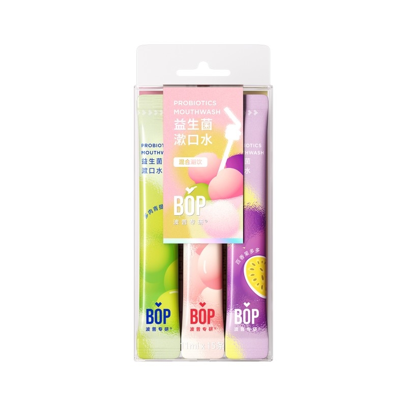 波普专研  益生菌清新漱口水混合潮饮15条FTS01150