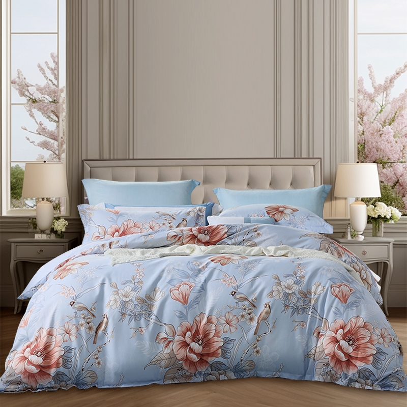 富安娜  磨毛四件套星云绮梦