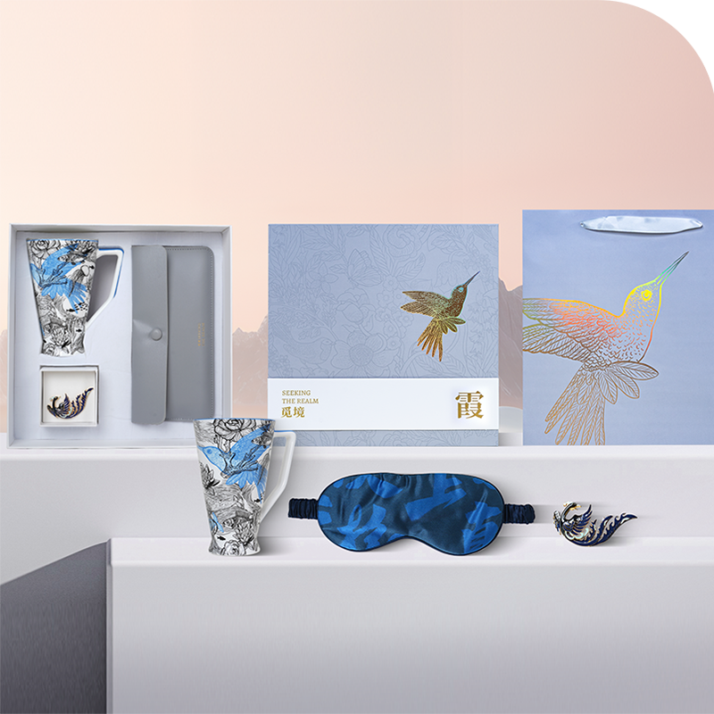 贪吃猫文创  觅境&middot;霞