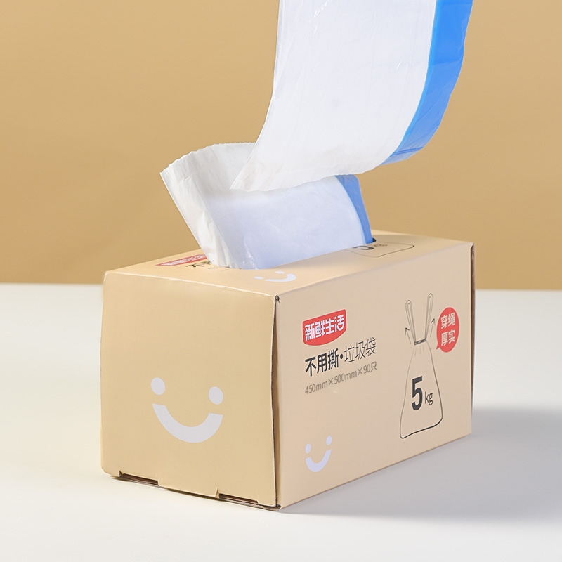 新鲜生活  不用撕穿绳垃圾袋SH-8179