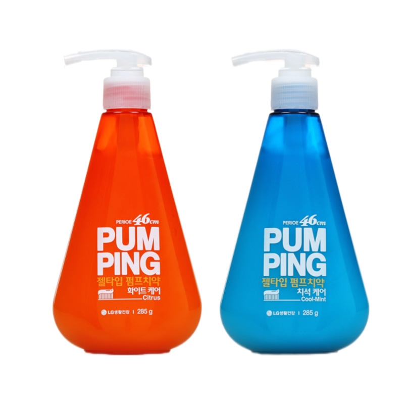 竹盐  派缤按压式牙膏285g*2瓶