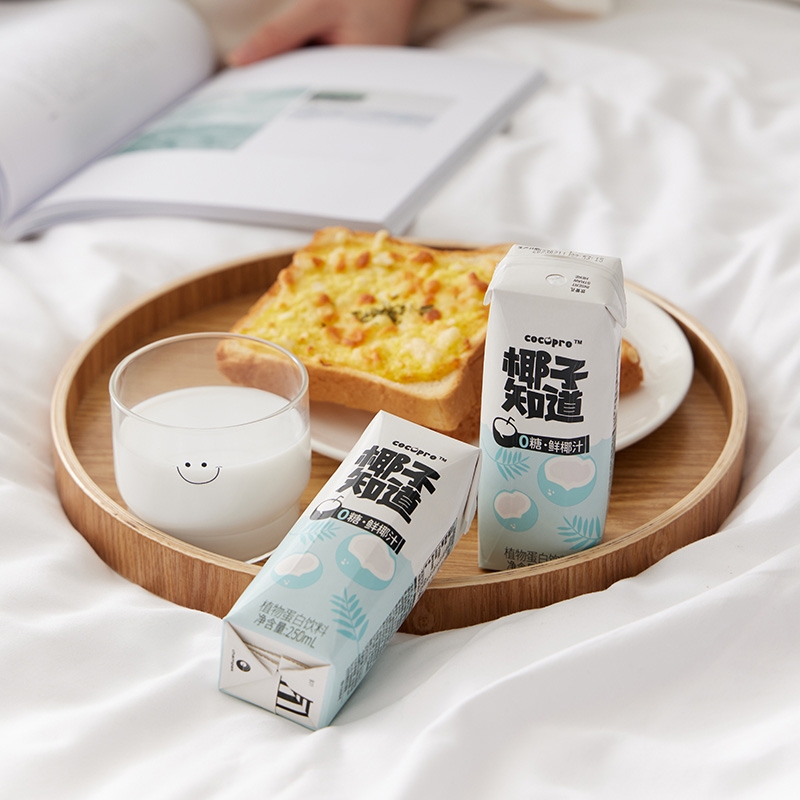 椰子知道  0糖鲜椰汁250ml*10