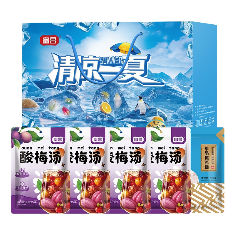 富昌  酸梅汤礼盒640g