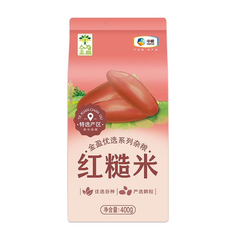 金盈  中粮红糙米400g