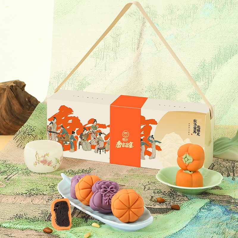 雅觅  唐宫茶宴&middot;长相思糕点礼盒360g