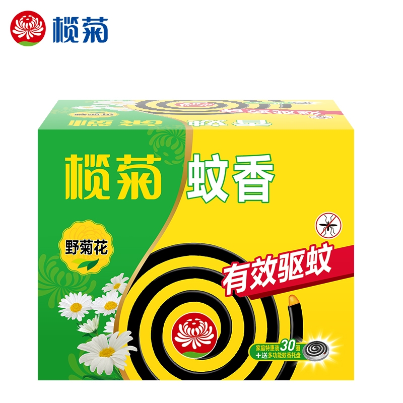 榄菊  野菊花蚊香家庭特惠装