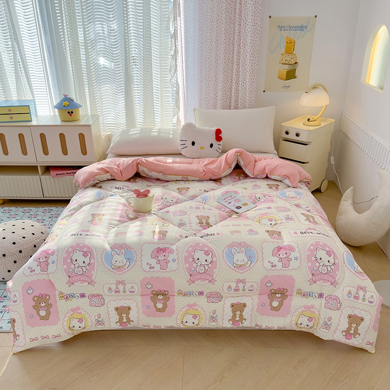 花花公子  水洗棉双层纱大豆纤维四季保暖被PLAYBOY-161