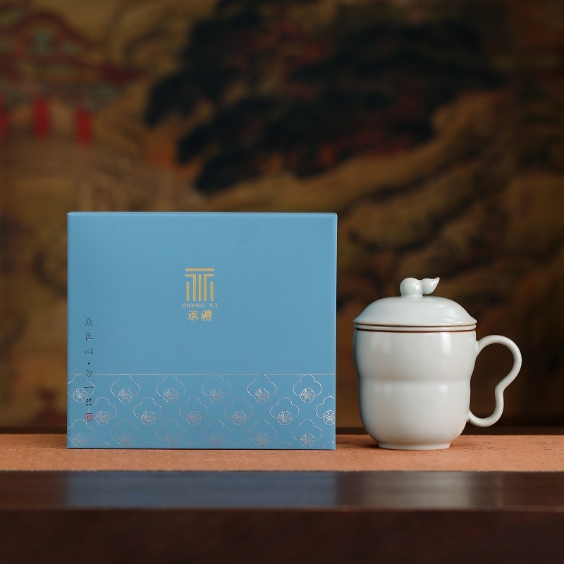 承礼  汝窑福禄办公杯