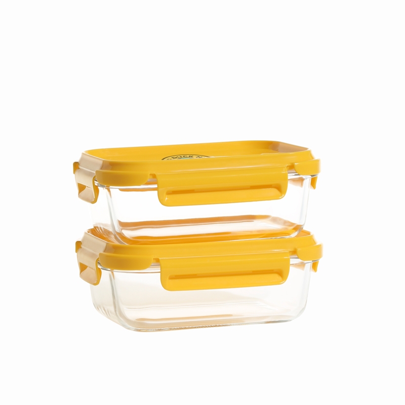 奥丽思  联名小黄鸭长方形保鲜碗Y1105-22B