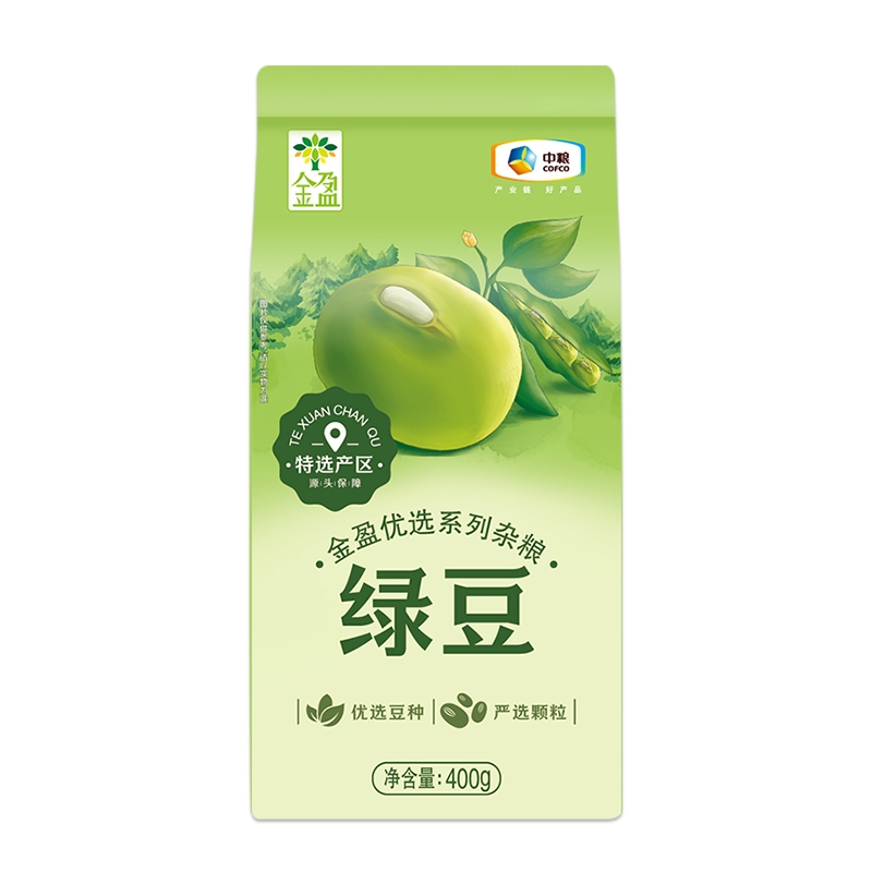 金盈  中粮绿豆400g