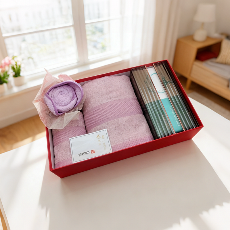 优品尚竹  毛浴巾套装YXGE-1006