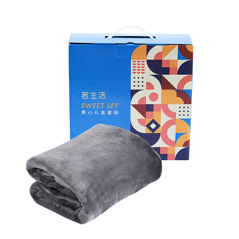 若生活  多用披肩毛毯21005