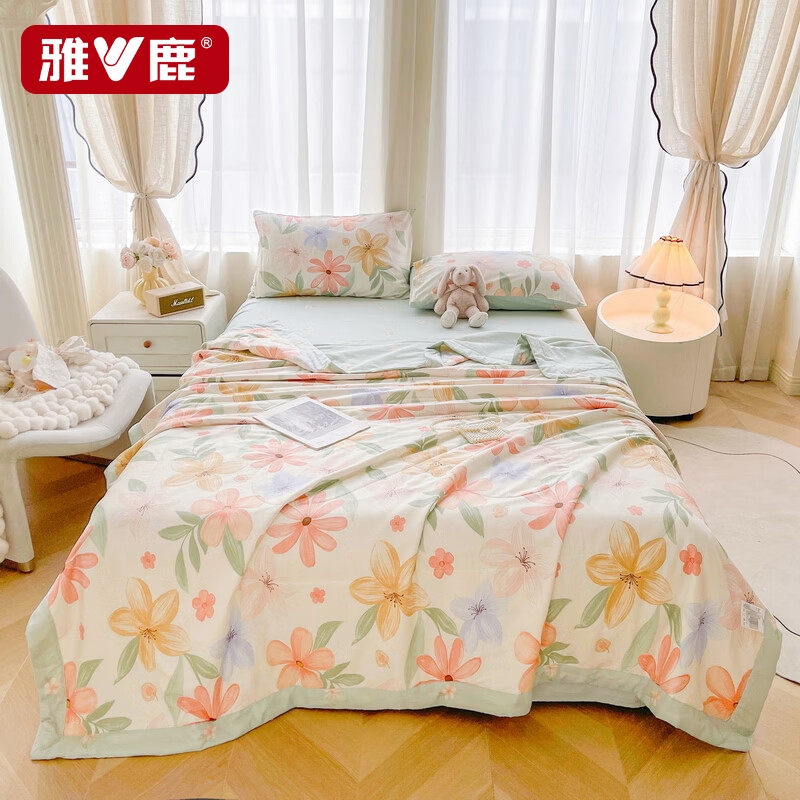 雅鹿  里外全棉新疆棉花被YLJX001