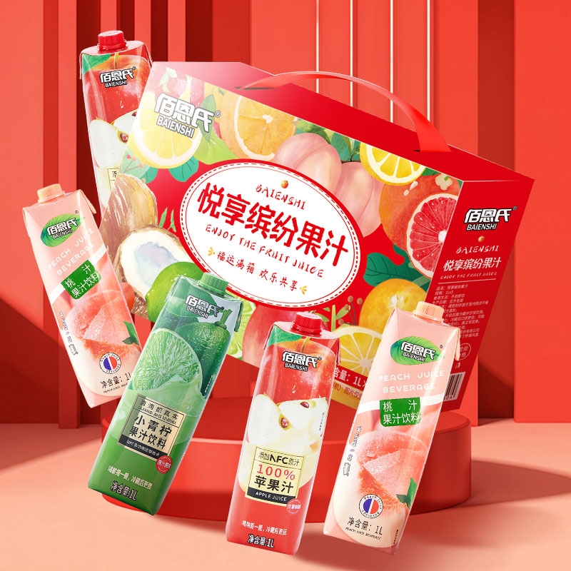 佰恩氏  悦享缤纷果汁5L礼盒