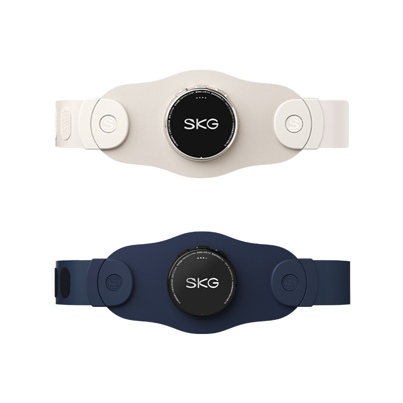 SKG  K3系列2代腰部按摩仪米白色K3-2代