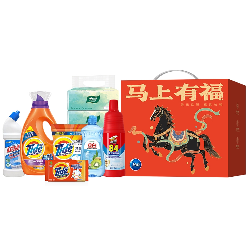 宝洁  马上鸿运家清套装A